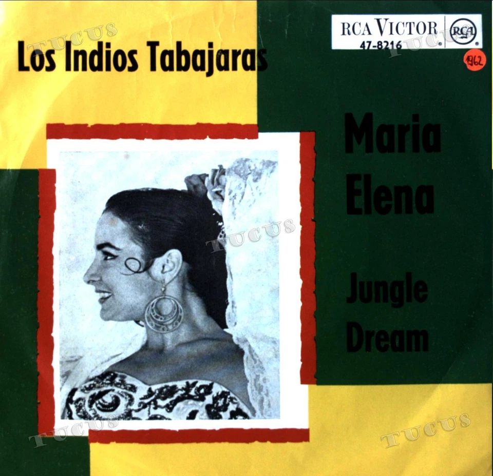 Los Indios Tabajaras - Maria Elena / Jungle Dream 7in (VG/VG) .* - Image 1 of 1