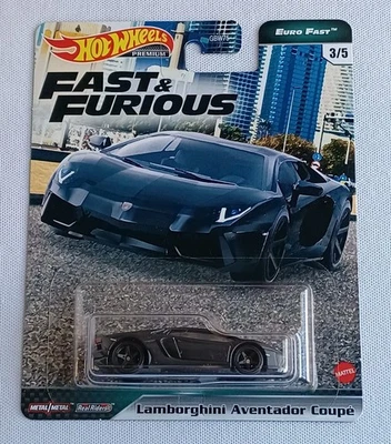 Hot Wheels Premium 2021 *Rápido y Furioso* *Cupé Lamborghini Aventador* *sellado* Foto 1 de 4