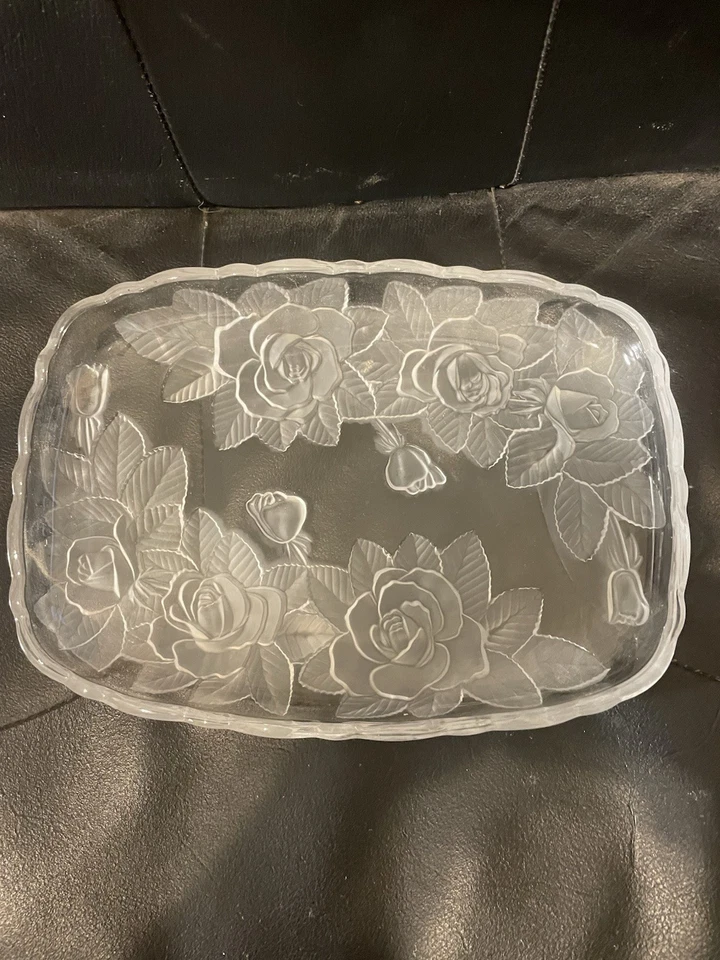 Bandeja para servir vintage Studio Nova Winter Rose entremeses Foto 1 de 1