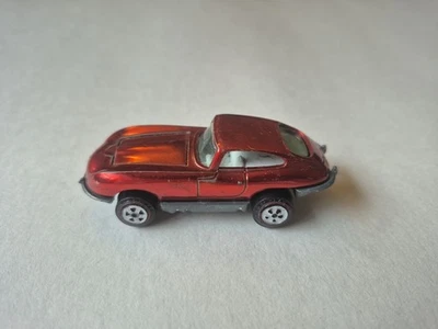 Vintage Johnny Lightning Topper Brinquedo Carro Esportivo Personalizado Jaguar XKE Redline 1:64 - Imagem 1 de 4