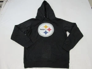 New Pittsburgh Steelers Mens Size S Small Black Pullover Hoodie - Picture 1 of 3