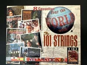 VINTAGE Tour The World With The 101 Strings 8 Cassette Tapes NEW SEALED - Imagen 1 de 6