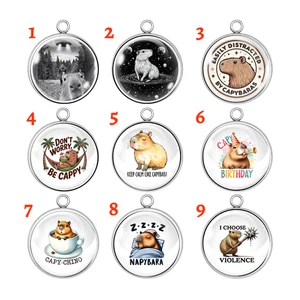 Lustige Capybara Charms - Skurriler Tierhumor für Schmuck & Basteln - Bild 1 von 23
