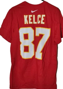 Travis Kelce Kansas City Chiefs NFL #87 Nike Tshirt Size Medium - Picture 1 of 4