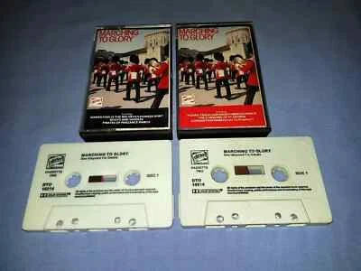 V/A MARCHING TO GLORY DOUBLE CASSETTE TAPE ALBUM - Image 1 of 2