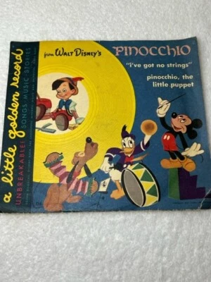 Golden Record 78 #D4 - "Pinocchio" - Mitchell Miller Orchestra - Image 1 of 4