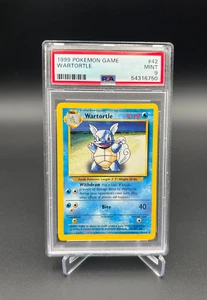 1999 WOTC Pokemon Game Base Set #42 Wartortle PSA 9 MINT #42 - Picture 1 of 4