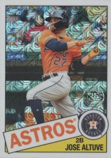 2020 Topps Baseball '85 Topps Silver Pack Chrome #85C-14 Jose Altuve 