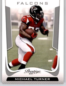 2011 Prestige Michael Turner NFL PWE Base Card Falcons #9 - Picture 1 of 2