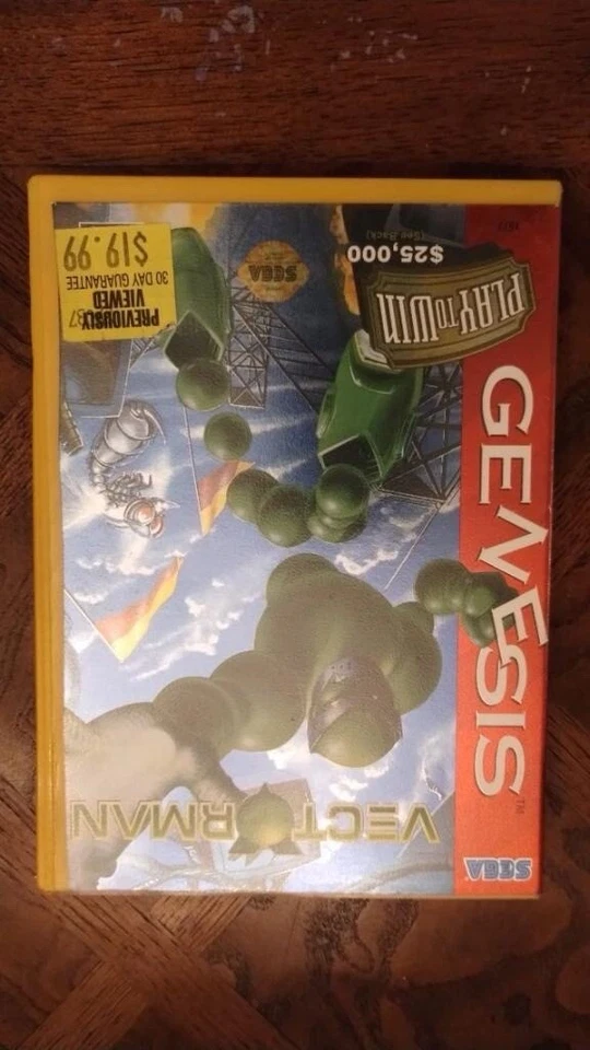 Vectorman (Sega Genesis, 1995) Tested Region Free Except JP Sega - Image 1 of 1
