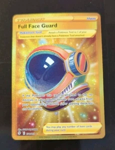 Pokemon Evolving Skies Full Face Guard 231 Secret Rare Gold card 231/203 NM - Picture 1 of 2