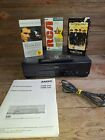 Sanyo VHS Player VMW-240 With Remote Manual And Blank Tape & Movies Works Great