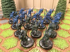 18 Figure Wave Spawn Omens Mage Knight Lot D&D, Pathfinder, RPG, Clix