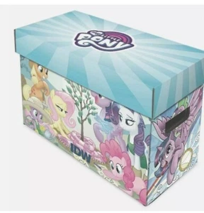 BCW Short Cardboard Comic Book Storage Box with My Little Pony Design - Photo 1 sur 2