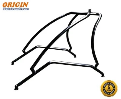 ORIGIN TOWERS Origin Catapult Universal Wakeboard Tower Boat Tower Black 5 Year Warranty