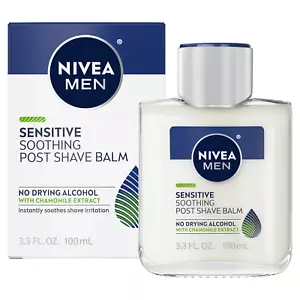 ✨ Sensitive Soothing Post Shave Balm, 3.3 Fl Oz Bottle - Picture 1 of 9