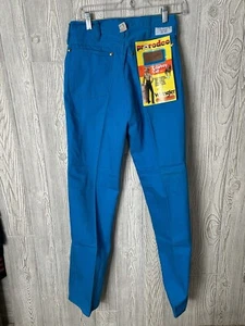 Vintage Wrangler Pro Rodeo Competition Boot Cut Jeans~13~Deadstock NWT BLUE RARE - Picture 1 of 9