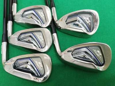 Golf Iron Set Mizuno JPX EⅢ sv TITANIUM FACE Orochi Light (R) 5pcs 6-P JAPAN - Image 1 of 4