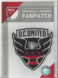 DC United MLS Soccer Patch 3" x 3" Sew On Iron On Official Futball Logo - Picture 1 of 1