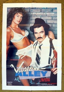 "VASELINE ALLEY" with Sheri St. Claire Barbie Dahl 1985 adult x rated poster - Picture 1 of 1