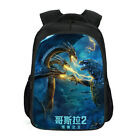 Of King Godzilla: The Monsters Backpack Students Schoolbag Kids Bag Pocket Zip