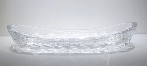 Waterford Glandore Crystal 9" Oval Celery Dish - Picture 1 of 7