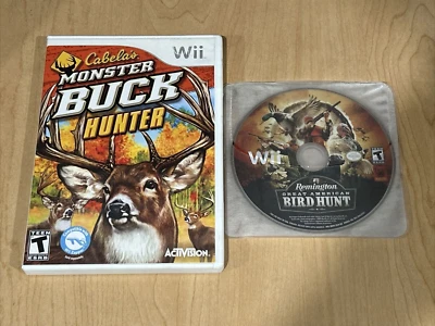 Cabelas Monster Buck Hunter & Remington Great Bird Hunt  (Disc Only) Wii Bundle - Image 1 of 3