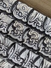 J145 Metal Letterpress Type - Tuscan Hombre - Hill & Dale - 24 pt -250+ pcs