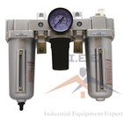 3/4" Air Filter Regulator Lubricator 3 pcs FRL Auto Drainer