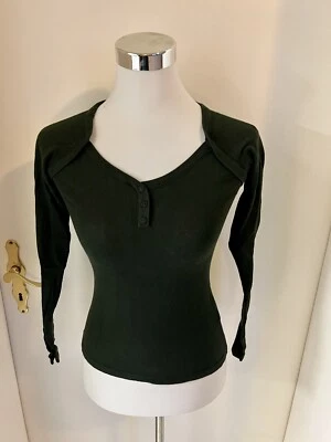 schickes basic oberteil feinstrick Pulli figurbetont strechig strech eng shirt - Bild 1 von 4