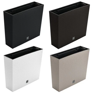 Blumenkasten Blumentopf Rattan Pflanzgefäß Pflanztopf 58x18x50 cm 4 Farben - Bild 1 von 17