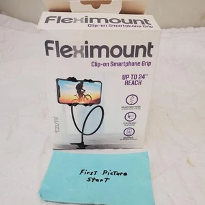 TZUMI Fleximount Clip-On Grip Porta Cellulare Regolabile Portata 24" - Foto 1 di 9