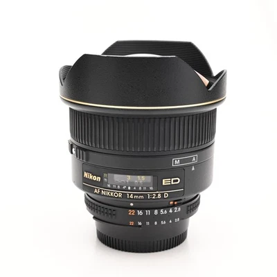 Lente Nikon Nikkor AF 14 mm f2,8 D ED ASPH #143 Foto 1 de 4