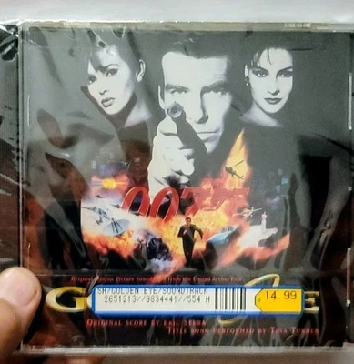 GOLDENEYE CD Джеймс Бонд 007 саундтрек * запечатанный * - Изображение 1 из 2