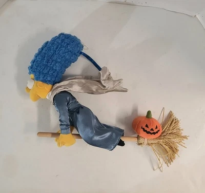 Peluche Halloween Treehouse Of Horror Bruja Marge Simpson 15" Aplausos 2003 Foto 1 de 4