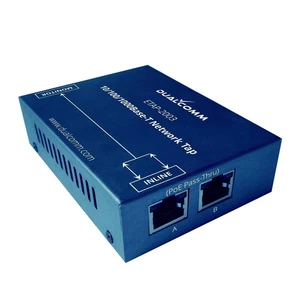Dualcomm ETAP-2003 10/100/1000Base-T Gigabit Ethernet TAP /..... - Foto 1 di 5
