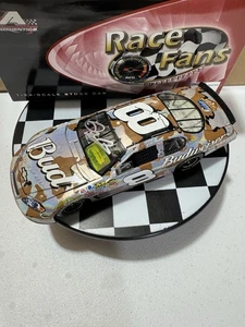 SIGNED Mesma Chrome Dale Earnhardt #8 Bud Camo American Heroes 2007 1/24 Diecast - Picture 1 of 17