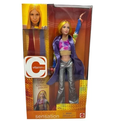 Muñeca Barbie VITAMINA C Pop Singing Sensation 28370 de colección 2000 Mattel NRFB Foto 1 de 4