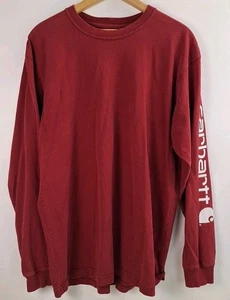 Camisa Carhartt Para Hombre M Manga Larga Calce Original Ropa de Trabajo - Imagen 1 de 10