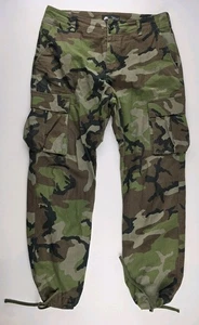Nike SB Ripstop Flex Camo Cargo Pants Size 32 Green Fatigue Skater Y2K 90s Mens - Bild 1 von 11