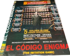New Sealed The Imitation Game El Código Enigma HD DVD Movie - Picture 1 of 7