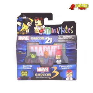 Marvel vs Capcom 3 Minimates Serie 2 Super Skrull vs Crimson Viper - Foto 1 di 3