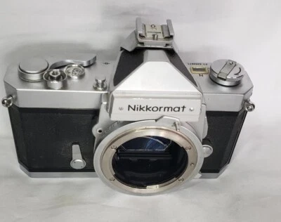 Nikkormat FT 35mm SLR Film Camera Body Only For Parts - Image 1 of 4