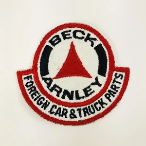 Beck Arnley Foreign Car & Truck Parts Jacket Patch Garage Motorhead - Picture 1 of 3