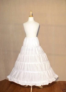 Civil War SCA Reenactor-Southern Belle 5 Hoop Cotton HoopSkirt Ren Faire Queen - Picture 1 of 2