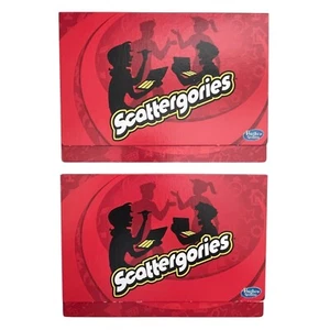 Scattergories Set of Two Red Player Folders - Hasbro 2013 Replacement Parts - Picture 1 of 6