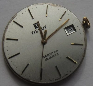 Tissot Seastar quartz mens wristwatch movement & dial not work - Picture 1 of 7