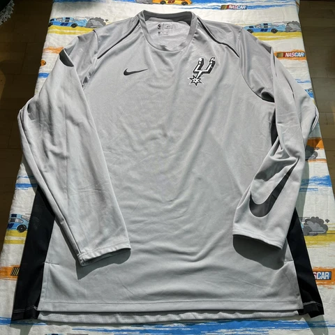Nike San Antonio Spurs Warm Up Shirt Dri Fit Jersey / Size Mens 2XL Cover