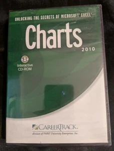 CD-Rom Unlocking the Secrets of Microsoft Excel Charts 2010 Factory Sealed - Picture 1 of 2