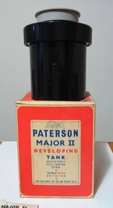 Paterson Major II (2) Film Developing Tank For 35mm 120 127 ~ Free UK Post - Picture 1 of 5